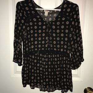 Patterned Blouse